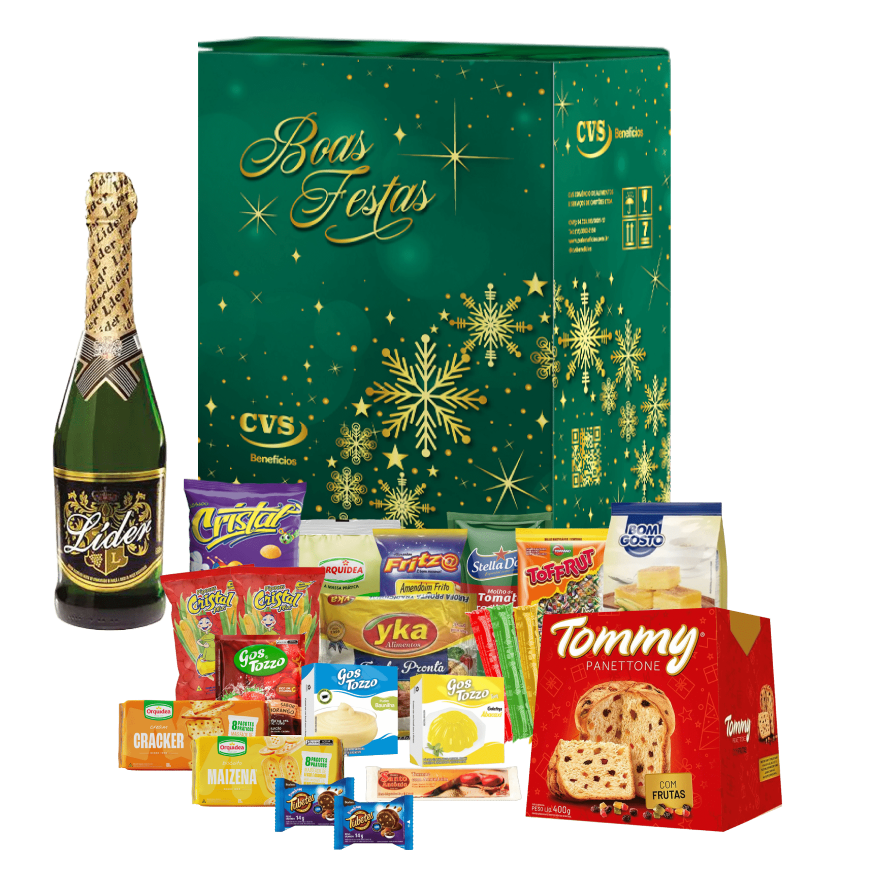 Cesta de Natal Cristal
