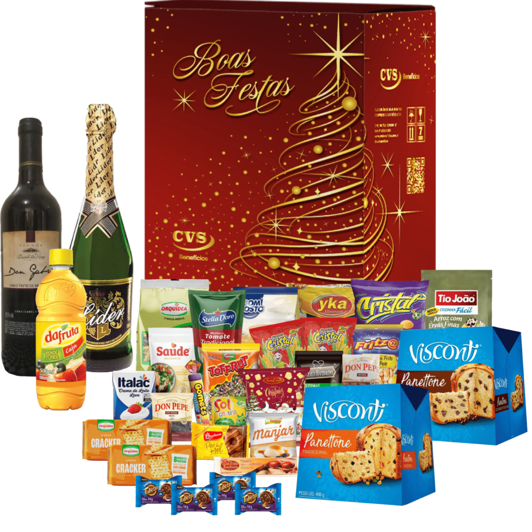 Cesta de Natal Rubi